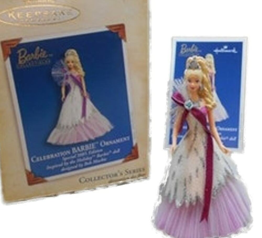 Hallmark Keepsake Ornament 2005 Celebration Barbie Special Ed #6 Bob Mackie